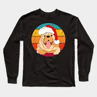 Cute Dog Vintage style Long Sleeve T-Shirt